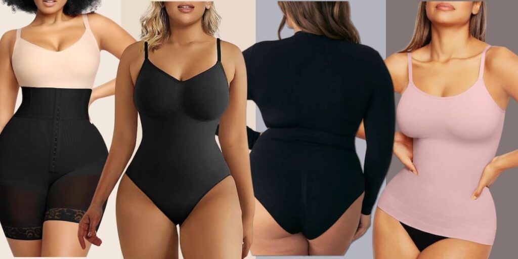 Different types of shapewear for different body sizes